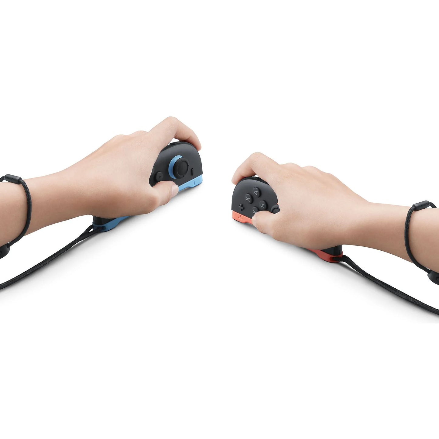 Nintendo Switch 2 console in blue and neon red with 7.9” Full HD display and Magnetic Joy-Con controllers.