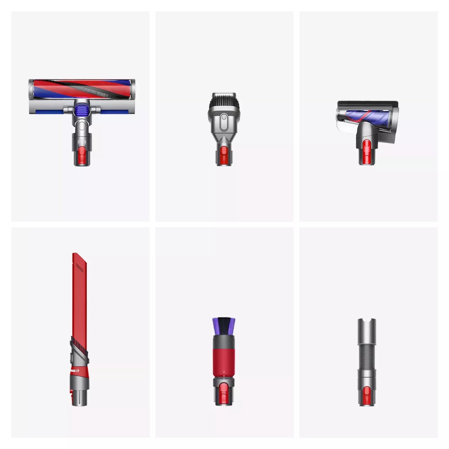 Dyson V12 Origin 2-in-1 cordless vacuum cleaner in nickel color, showcasing its HEPA filter and sleek design.