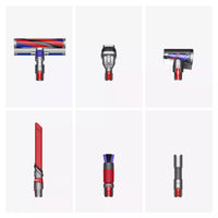 Dyson V12 Origin 2-in-1 cordless vacuum cleaner in nickel color, showcasing its HEPA filter and sleek design.