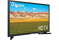 Samsung 32" LED TV UE32T4305AEXXC with HD display and smart features in sleek black design.