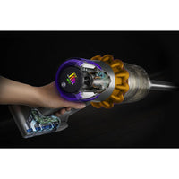 Dyson V15 Detect™ Absolute cordless vacuum cleaner with laser technology and 240 AW suction power.