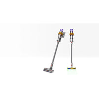 Dyson V15 Detect™ Absolute stick vacuum with laser technology, 240 AW suction power, and three cleaning modes.
