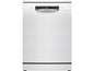 Bosch SMS4HVW02E dishwasher in white, 14 place settings, 60 cm, featuring Home Connect and ActiveWater technology.