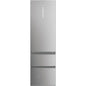 Haier Combi 3D 60 Series 5 refrigerator, No Frost, 205 cm, 414 l, with Direct Access and Wi-Fi, in Inox finish.