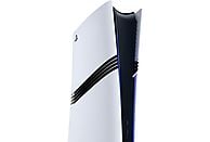 Sony PS5 Pro console in white with 2 TB SSD, 4K Spectral Super Resolution, and one digital controller.