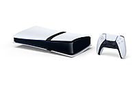 Sony PS5 Pro console with 2 TB SSD, 4K Spectral Super Resolution, and one white digital controller.