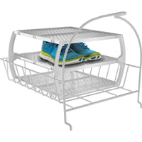 Bosch WQG245D0ES 9 kg heat pump dryer in white with AutoDry and self-cleaning condenser, showing control panel and drum.