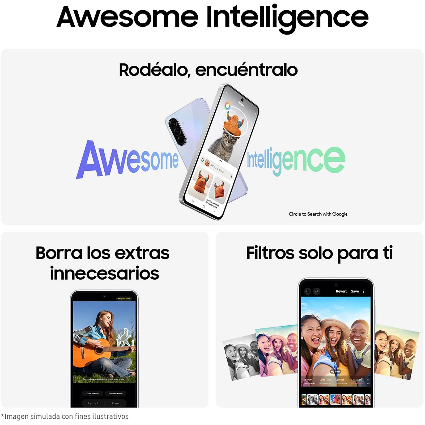 Samsung Galaxy A36 5G mobile in black with 256 GB storage, 8 GB RAM, 6.7" FHD+ Super AMOLED display, Android 15.