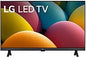 LG 32LR60006LA 32" LED TV with Full HD display and α5 AI Processor in sleek black design.