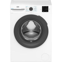 Beko front-loading washing machine Energy Spin VBM3WFT39413WA, 9 kg capacity, white with ProSmart Inverter motor.