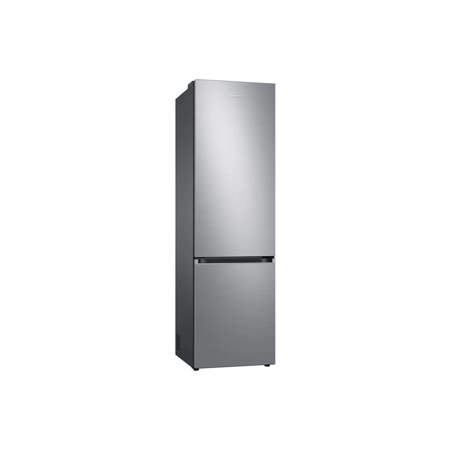 Samsung RB38C705CS9/EF combi refrigerator in inox finish with All Around Cooling and WiFi, 203 cm tall, 390 l capacity.