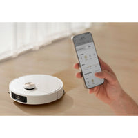 Dreame L40 Ultra robot friegasuelos in white, featuring LDS, RGB lights, and 3D structured light, 700W, 19,000 Pa suction.