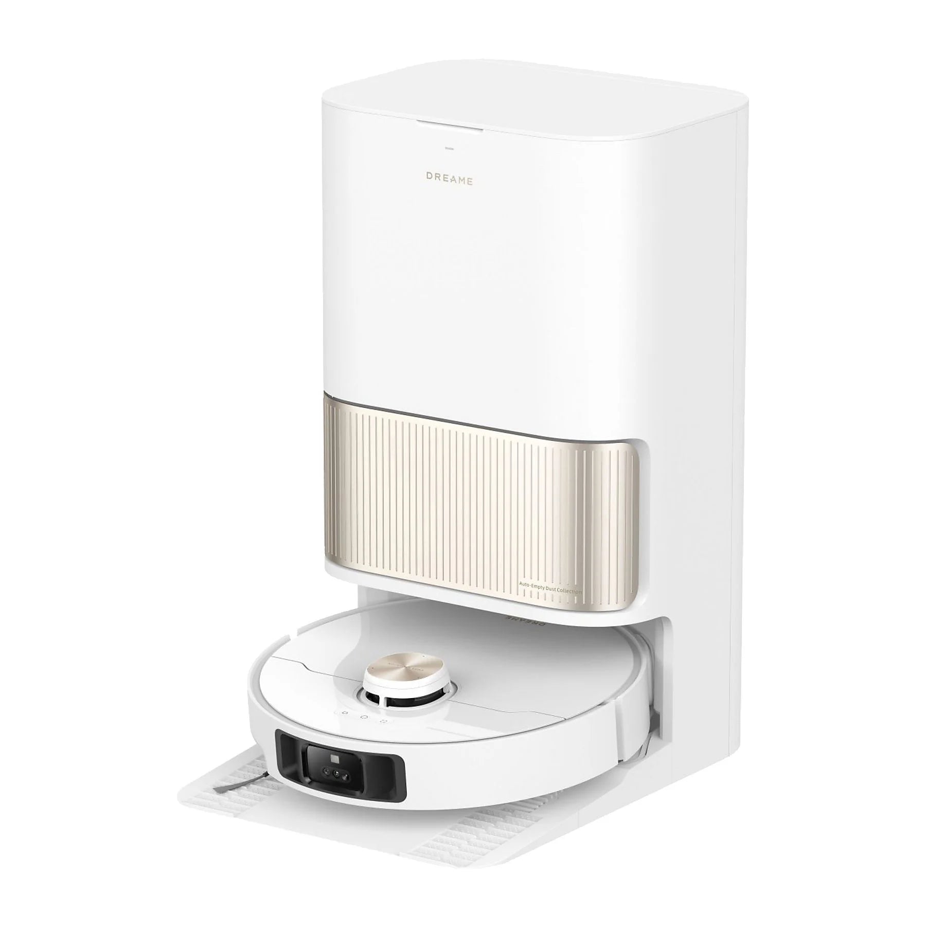 Dreame L40 Ultra robot friegasuelos in white, featuring LDS, 3D structured light, and a powerful 700W motor.