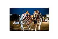 Samsung Galaxy A17 5G smartphone in blue with 6.7" FHD+ Super AMOLED display and 256 GB storage, 8 GB RAM.