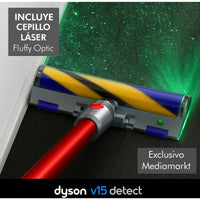 Dyson V15™ Origin cordless vacuum cleaner with laser brush, 200 AW suction power, and anti-tangle technology.