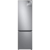 Samsung RB38C705CS9/EF combi refrigerator in inox with All Around Cooling, 203 cm tall and 390 l capacity.