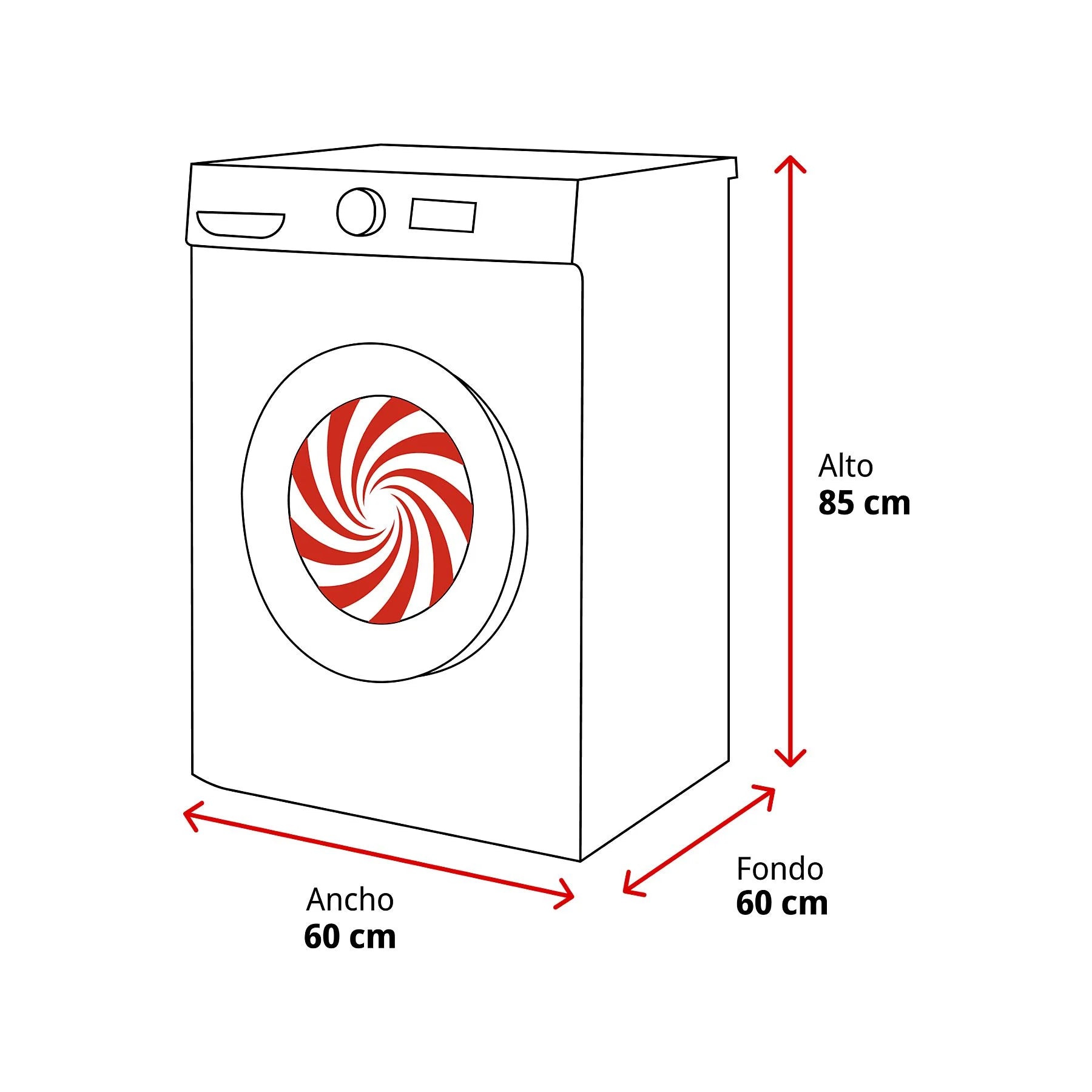 Cecotec Bolero DressCode 9500 Inverter front-loading washer, 9 kg capacity, steel finish, steam function, Allergy care.