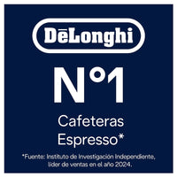 De'Longhi Magnifica Start ECAM220.21.BG superautomática en negro, con molinillo, vaporizador y sistema Thermoblock.