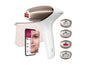 Philips Lumea S9900 IPL hair removal device with intelligent AI, designed for permanent hair removal on face and body.