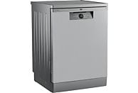 Beko BDFN26640XC lavavajillas de inox, 9.5 l, 16 servicios, 6 programas, libre instalación, 59.8 cm de ancho.