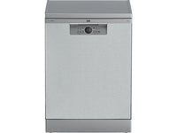 Beko BDFN26640XC lavavajillas de acero inoxidable, 9.5 l, 16 servicios, 6 programas, libre instalación, 59.8 cm.