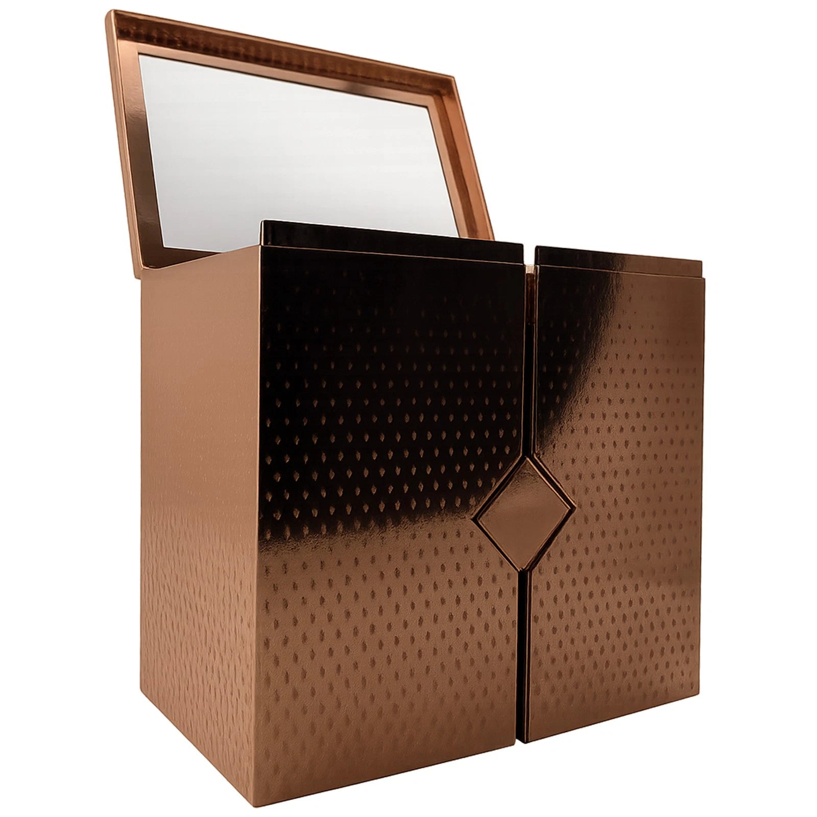 Calendario de Adviento M·A·C MISTERIO MUST HAVES 2025 en color rojo, con 24 puertas y diseño reutilizable.